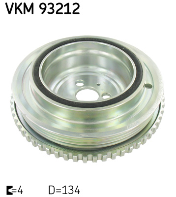 Fulie curea, arbore cotit VKM 93212 SKF